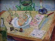 Vincent Van Gogh Still life with a plate of onions